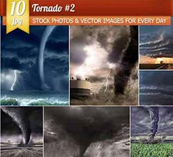 10张高清的龙卷风图片(第二合集)：Tornado 2,10 x UHQ JPEG